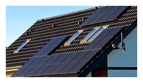black, photovoltaic, modules, full, solar, panels